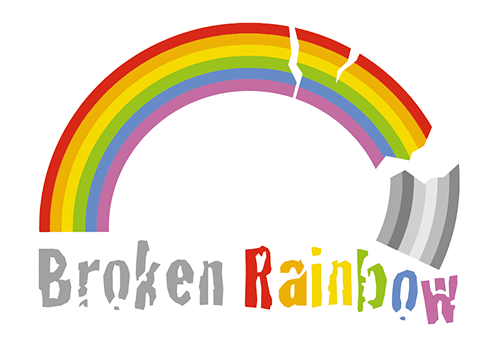 Logo: Broken Rainbow e.V.