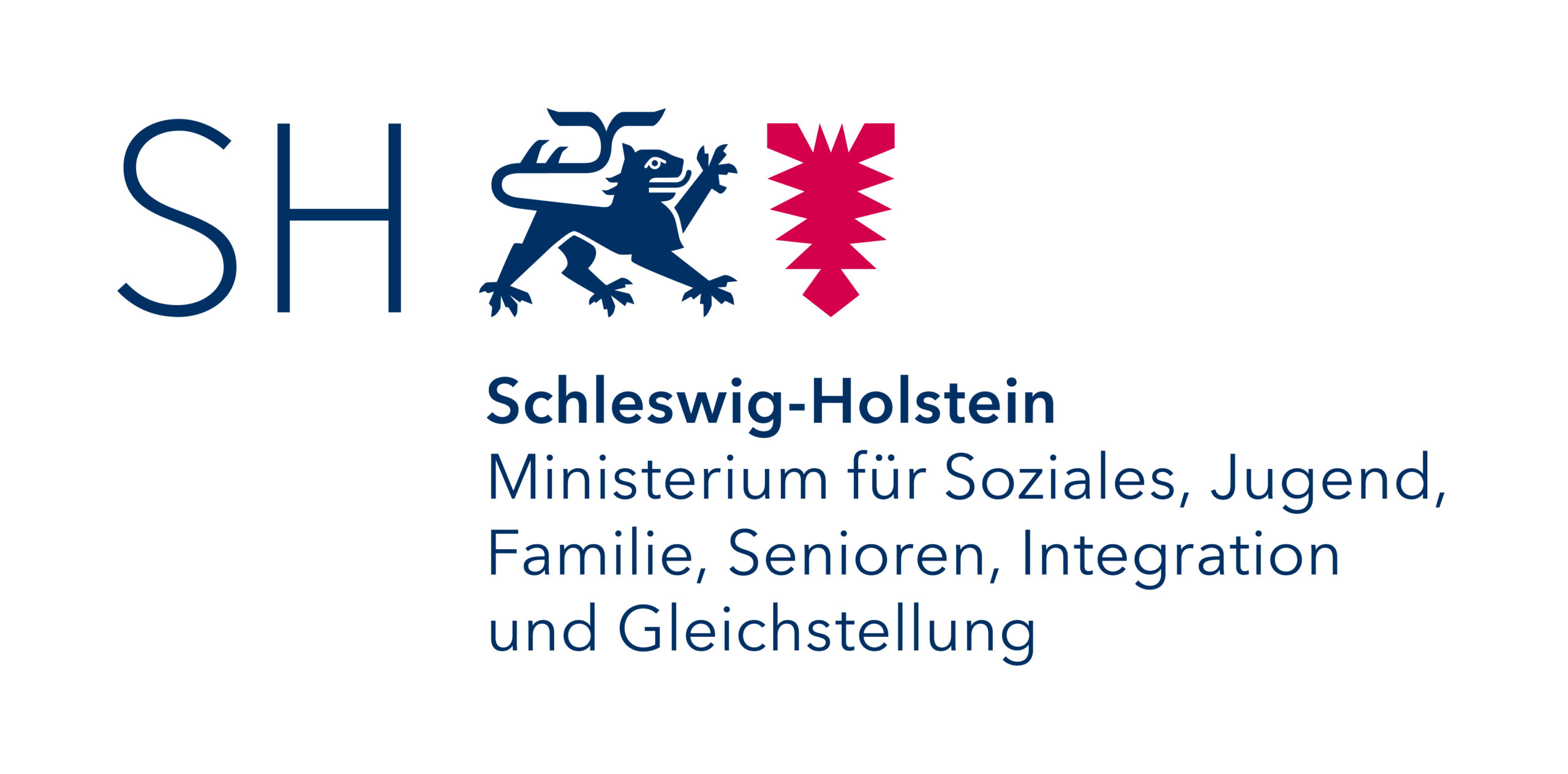 Logo: Ministerium für Soziales, Jugend, Familie, Senioren, Integration und Gleichstellung