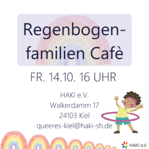 Einladung Regenbogenfamilien Café 14.10.2022