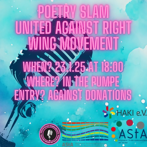 Poetry Slam Against Right Wing Movement