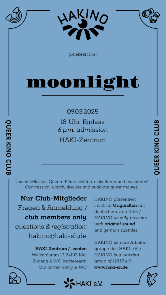HAKINO presents moonlight - Flyer