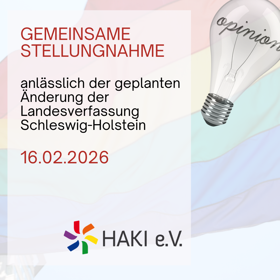 Gemeinsame Stellungnahme anlässlich der geplanten Änderung der Landesverfassung Schleswig-Holstein